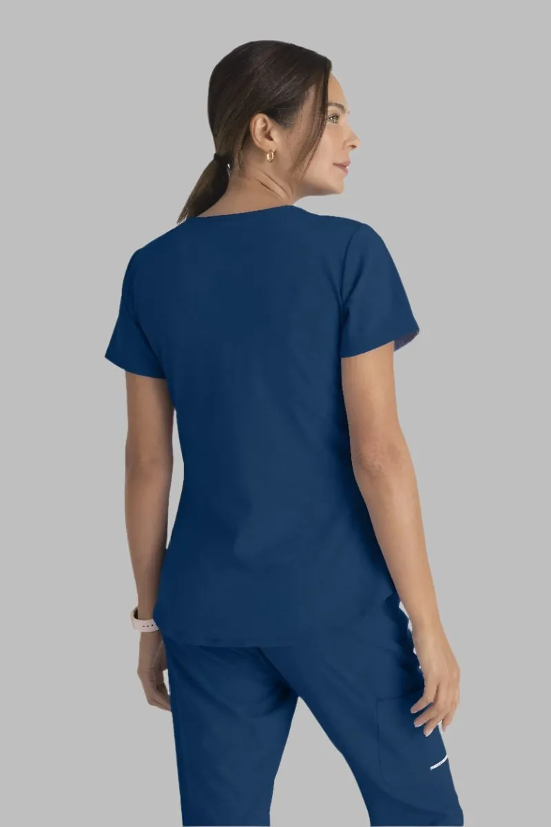 SKECHERS BREEZE 3-POCKET SHAPED HEM TOP