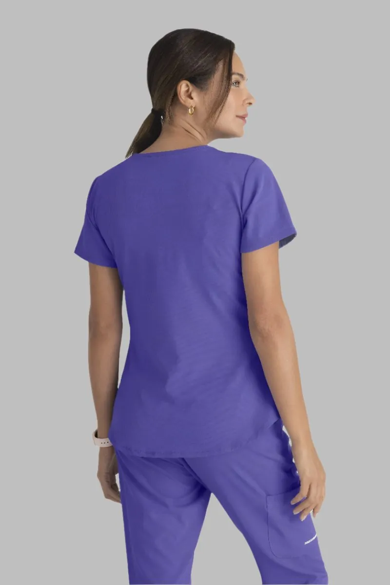 SKECHERS BREEZE 3-POCKET SHAPED HEM TOP