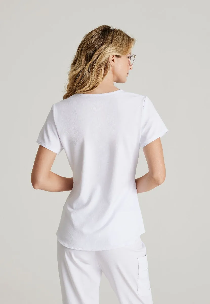 SKECHERS BREEZE 3-POCKET SHAPED HEM TOP