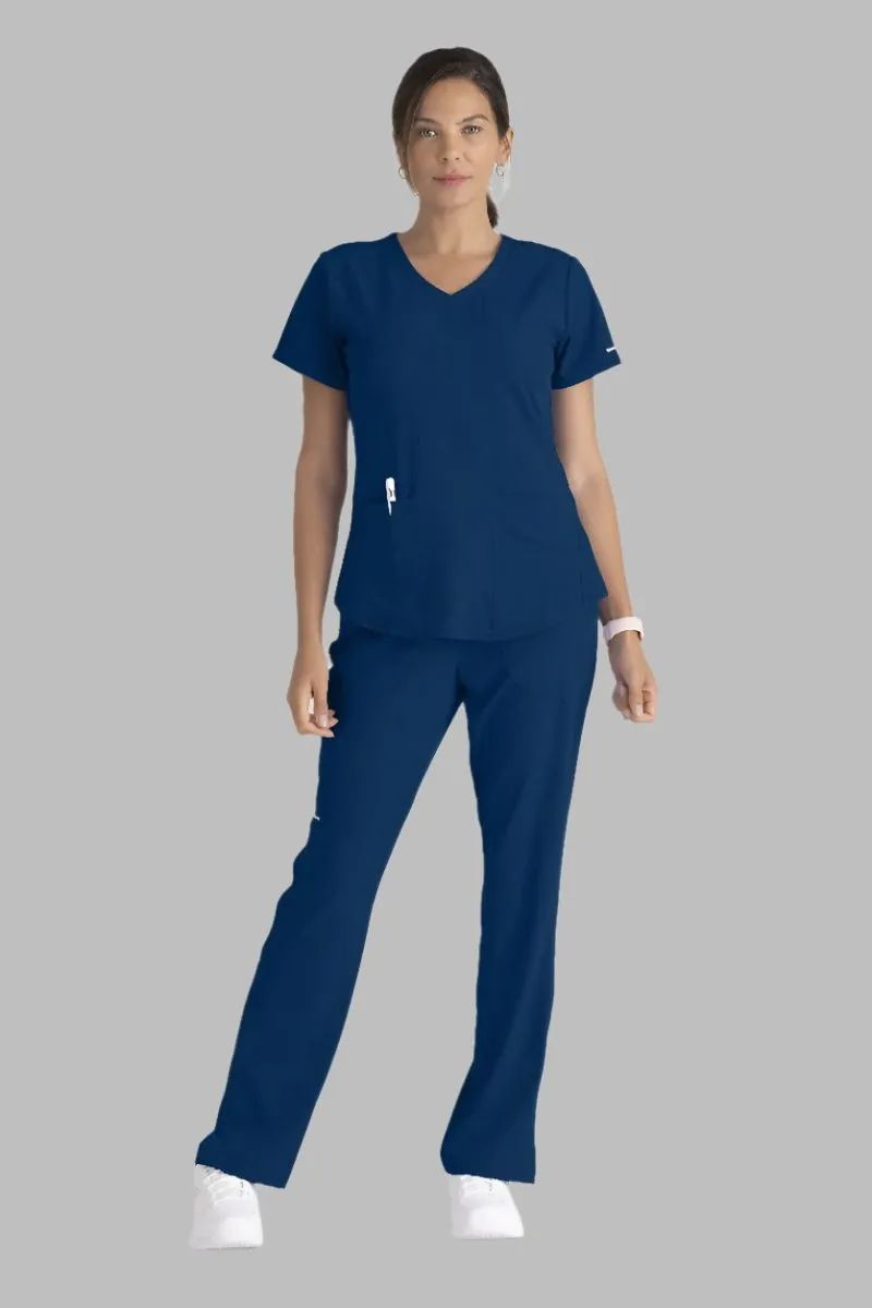 SKECHERS BREEZE 3-POCKET SHAPED HEM TOP