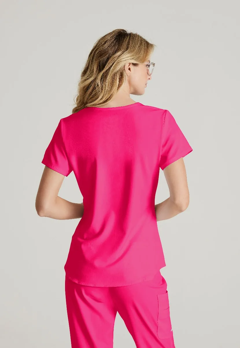 SKECHERS BREEZE 3-POCKET SHAPED HEM TOP