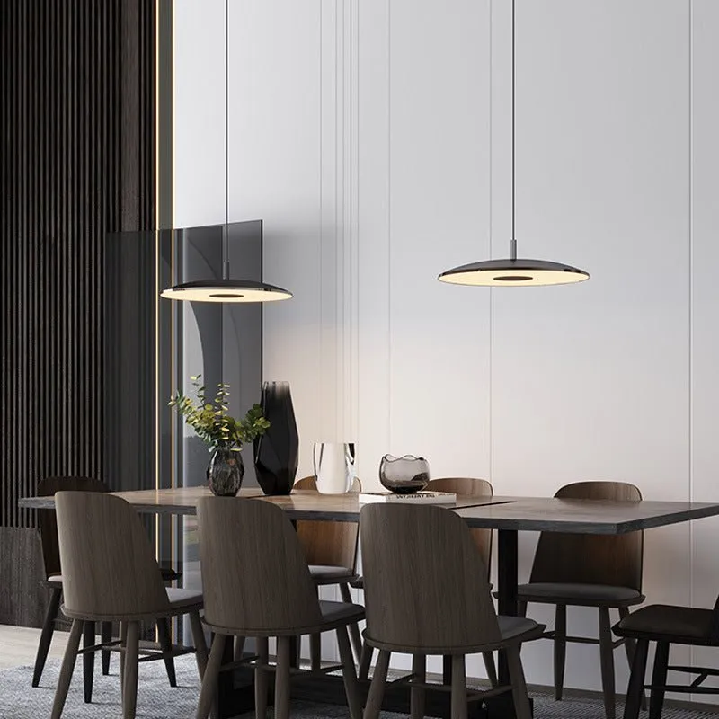 Sleek Metallic Pendant Light