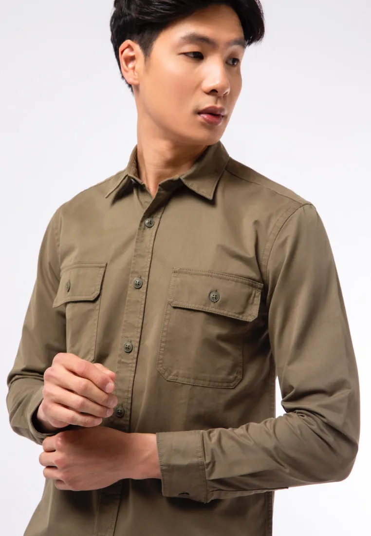 Slim Fit Long Sleeve Shirt
