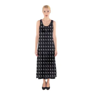 Spider Palm Sleeveless Maxi Underdress