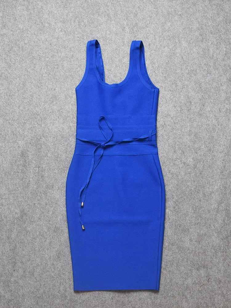 Square Collar Spaghetti Strap