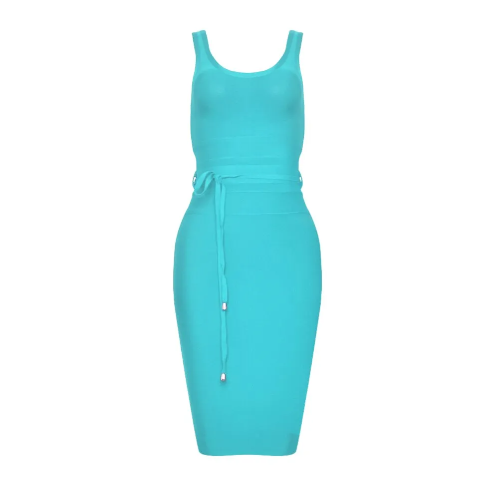 Square Collar Spaghetti Strap