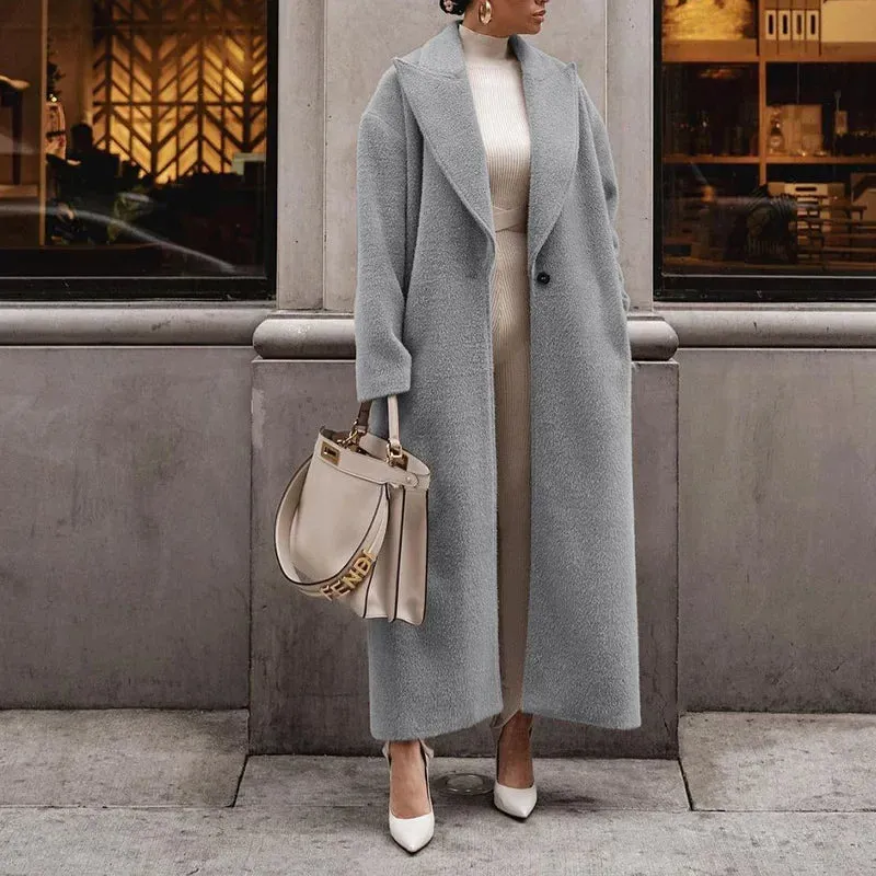 Stylish Women's Coat - Warm for Autumn & Winter