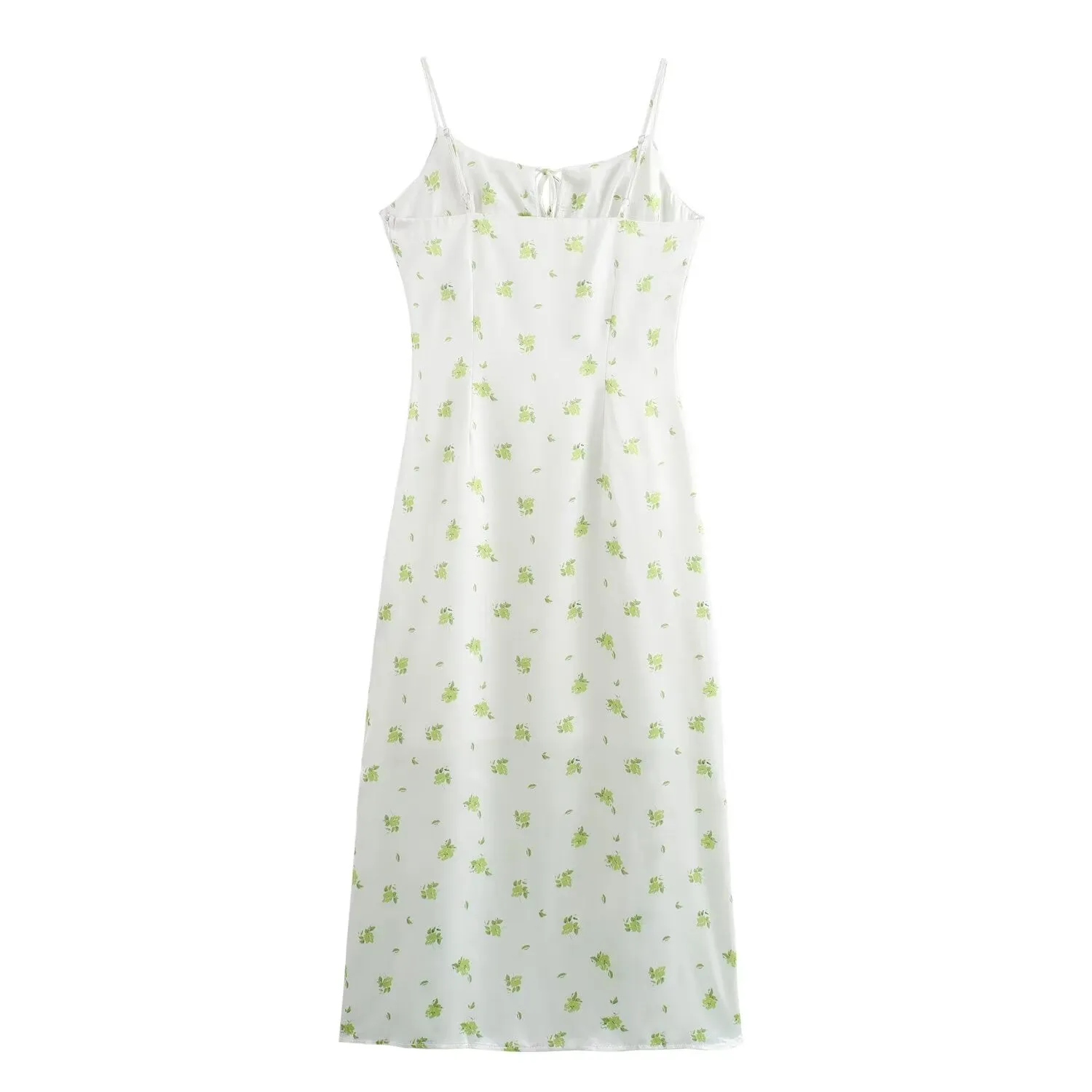 Summer Women Clothing Casual Simple Printing Slip fashion hem Dresses.