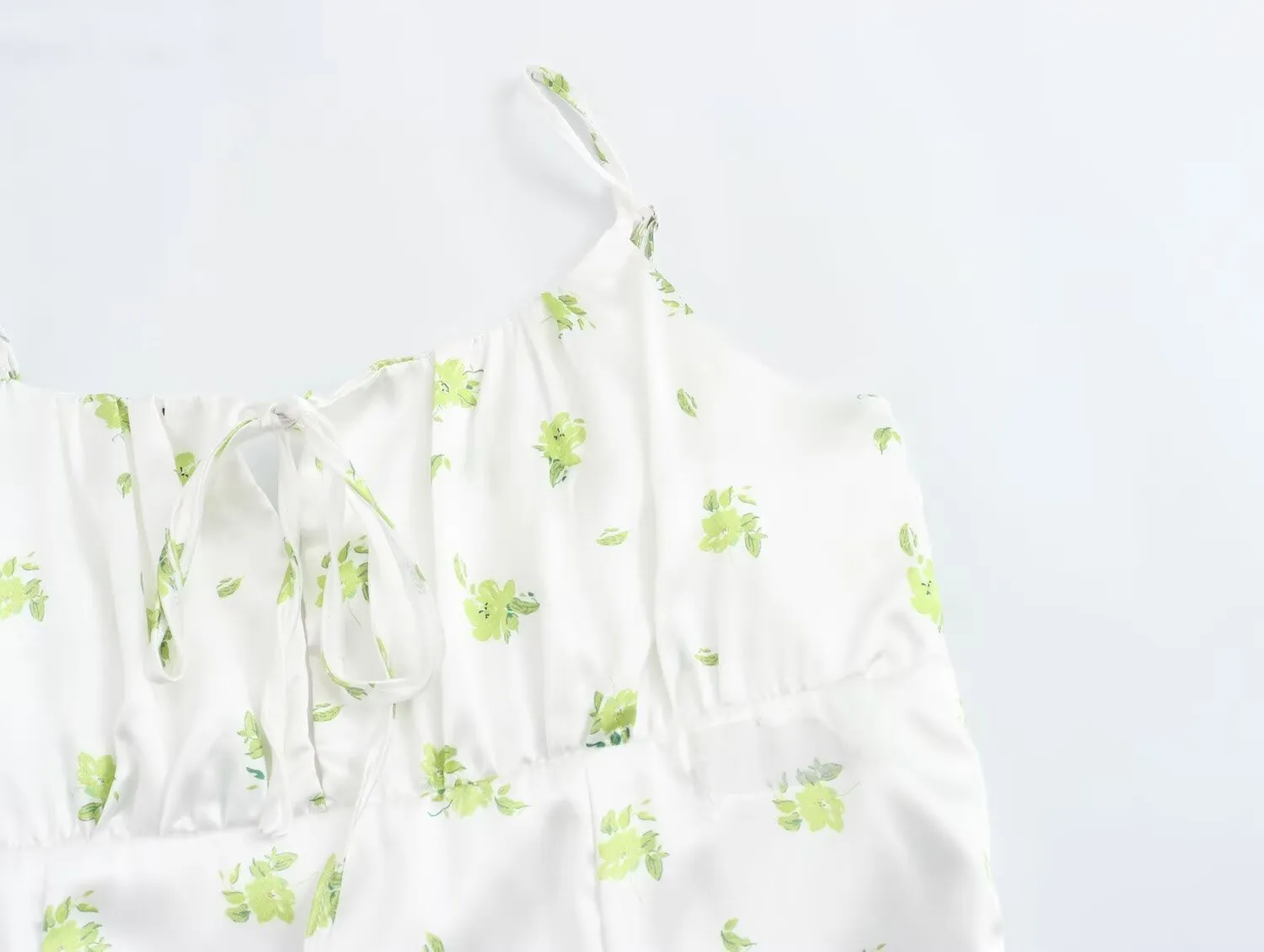 Summer Women Clothing Casual Simple Printing Slip fashion hem Dresses.