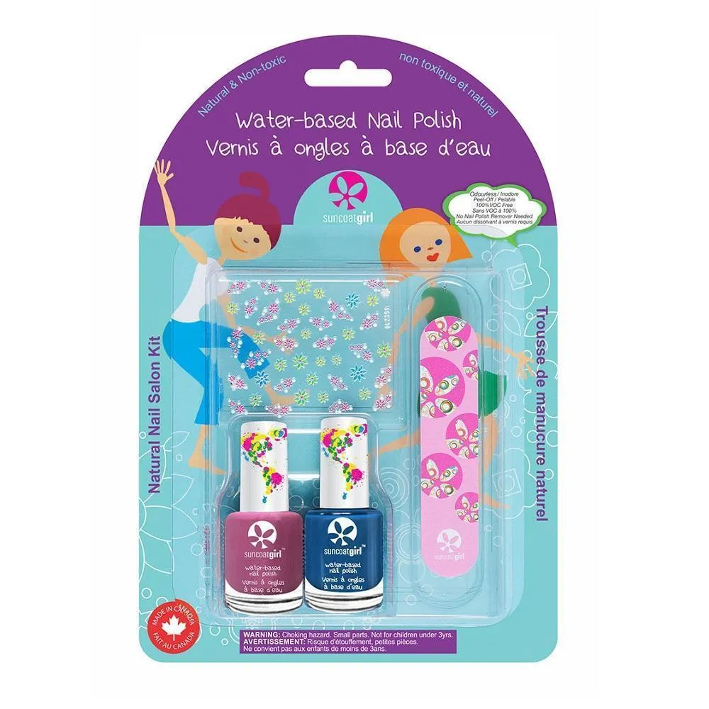 SuncoatGirl Water-Based Nail Polish Set (Little Mermaid)