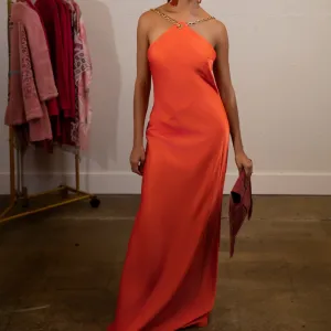 Sunset Reverie Satin Gown