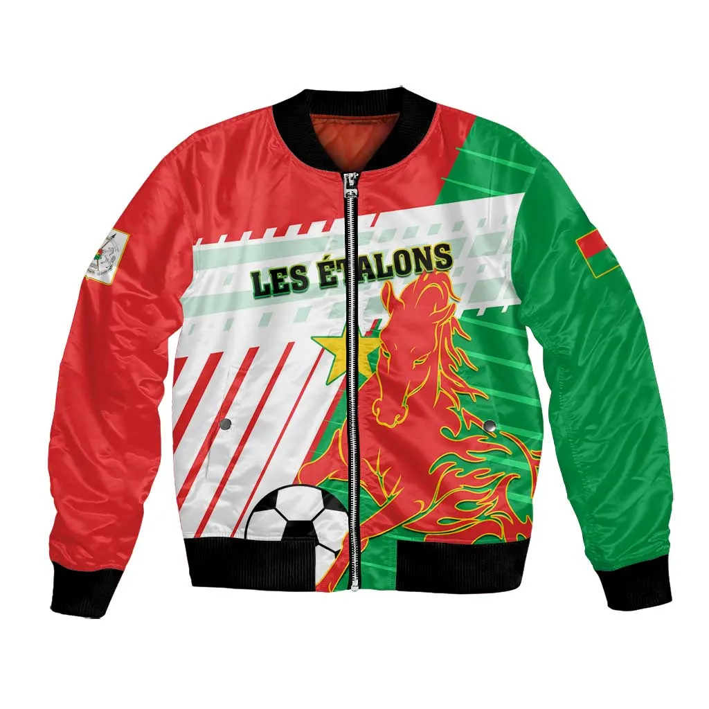Support Les Etalons - Burkina Faso Football Bomber Jacket LT01
