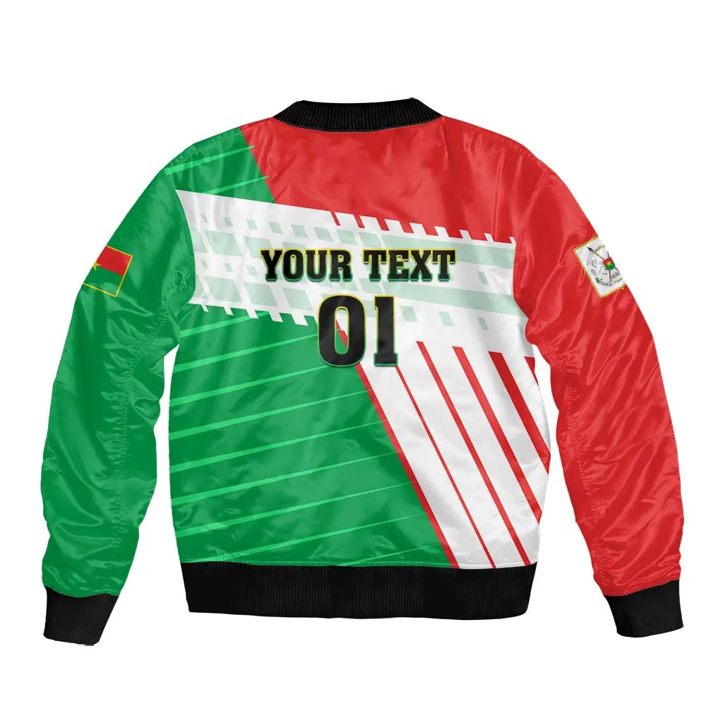 Support Les Etalons - Burkina Faso Football Bomber Jacket LT01