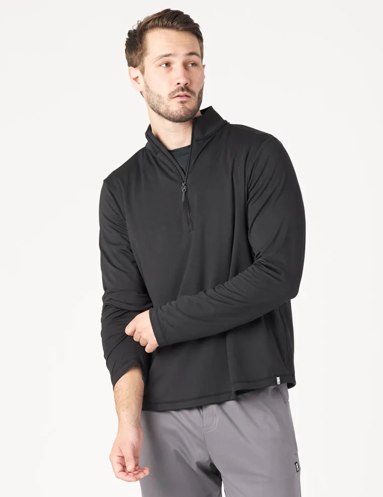 Tahoe 1/4 Zip: Black
