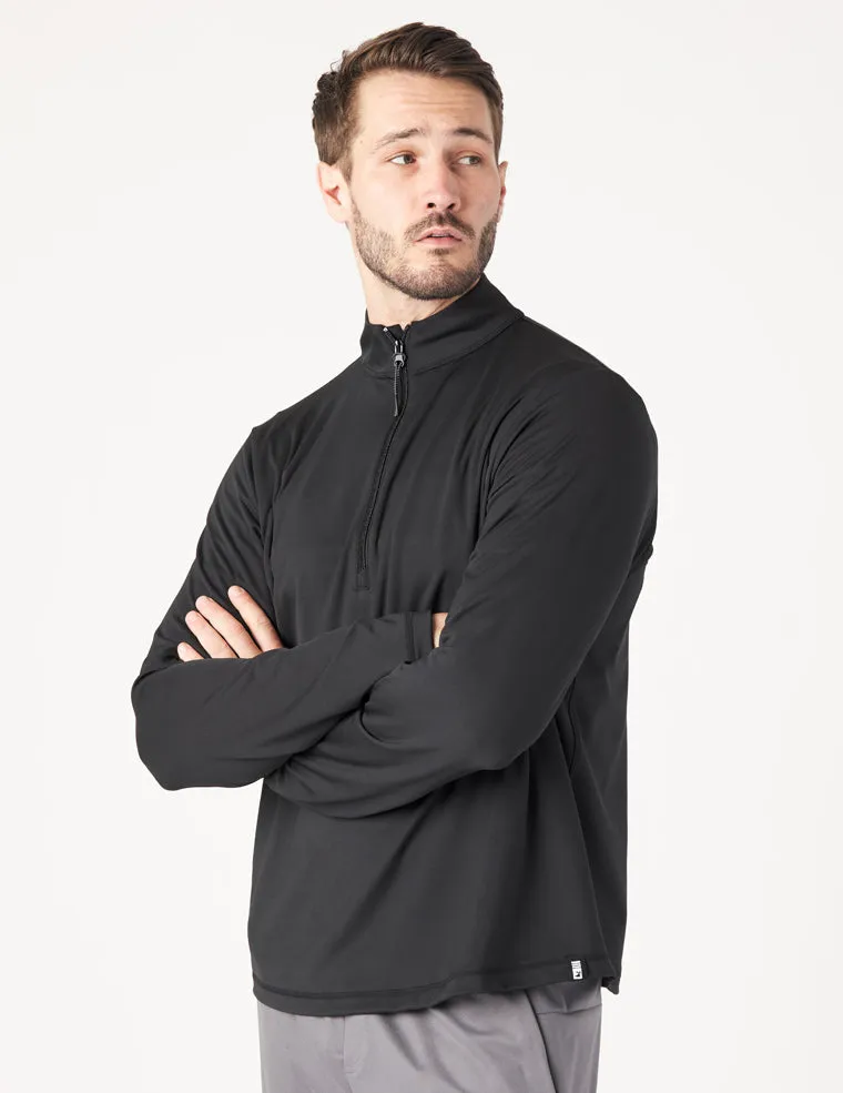 Tahoe 1/4 Zip: Black