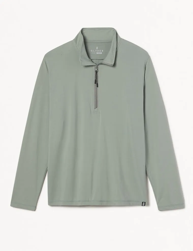 Tahoe 1/4 Zip: Sage