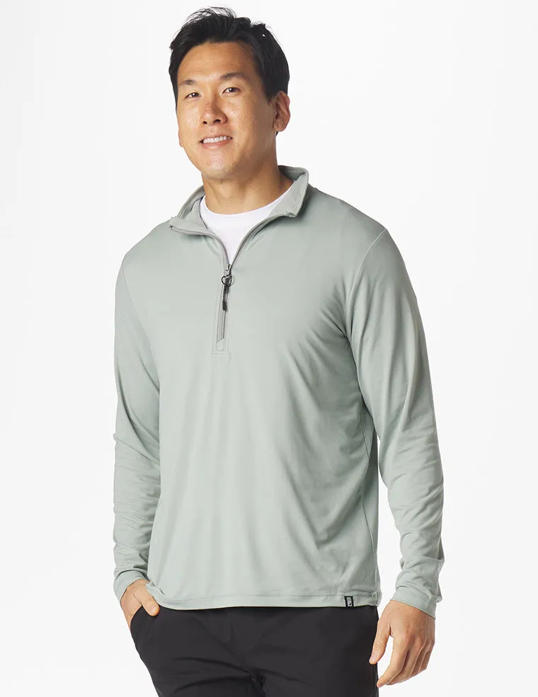 Tahoe 1/4 Zip: Sage