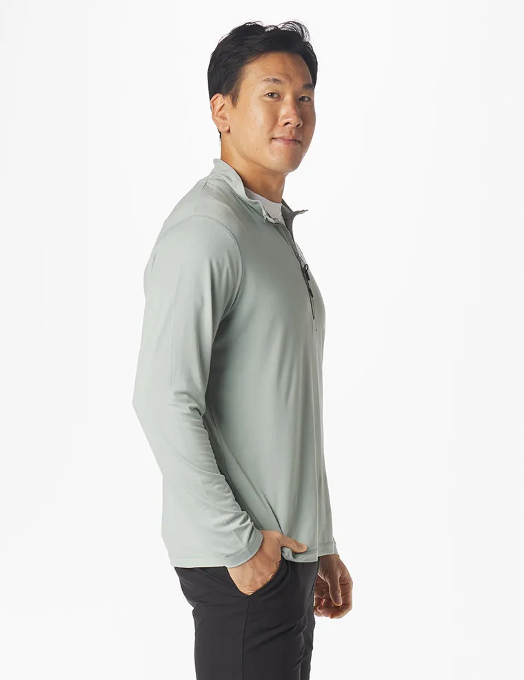Tahoe 1/4 Zip: Sage