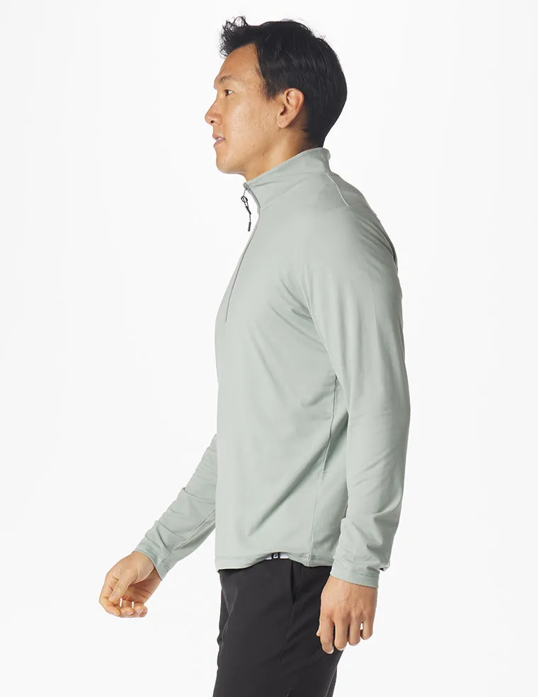 Tahoe 1/4 Zip: Sage