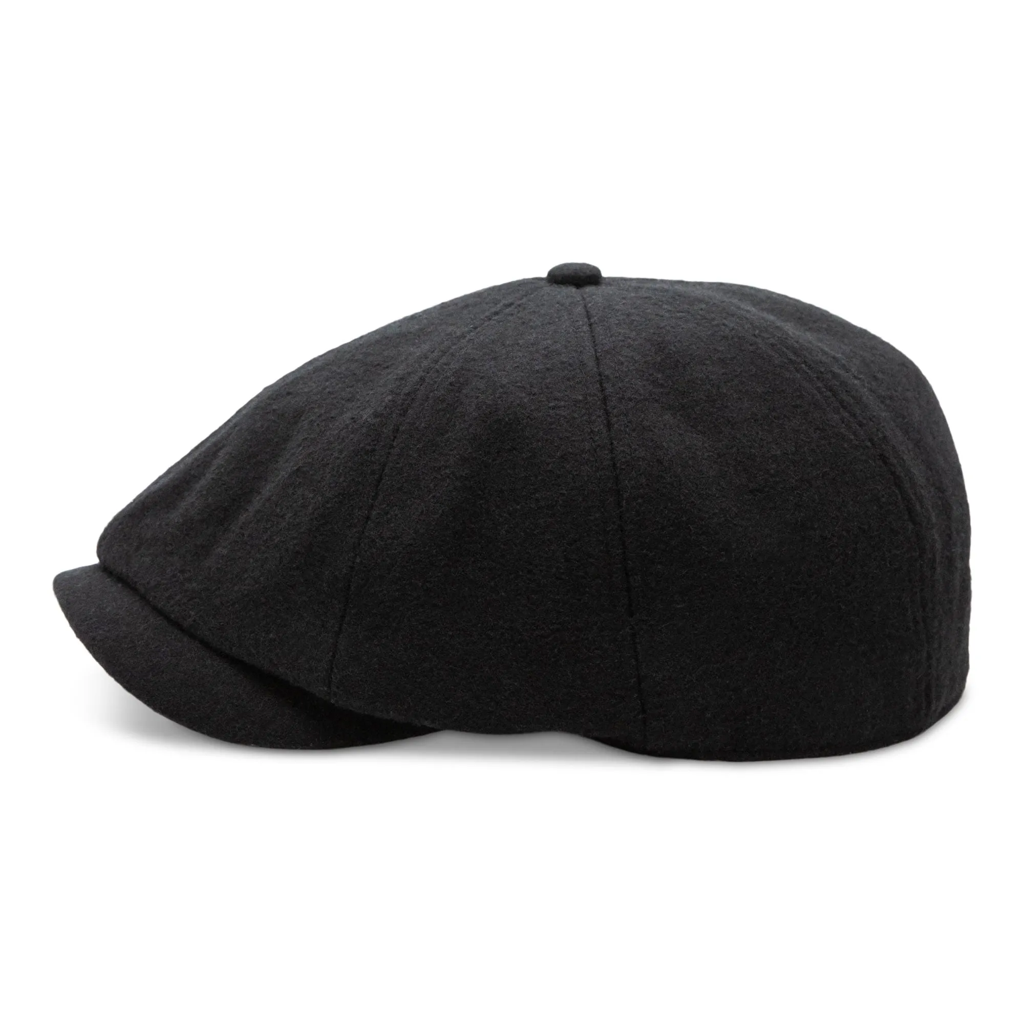 The Baker Boy Boston Scally Cap - Black
