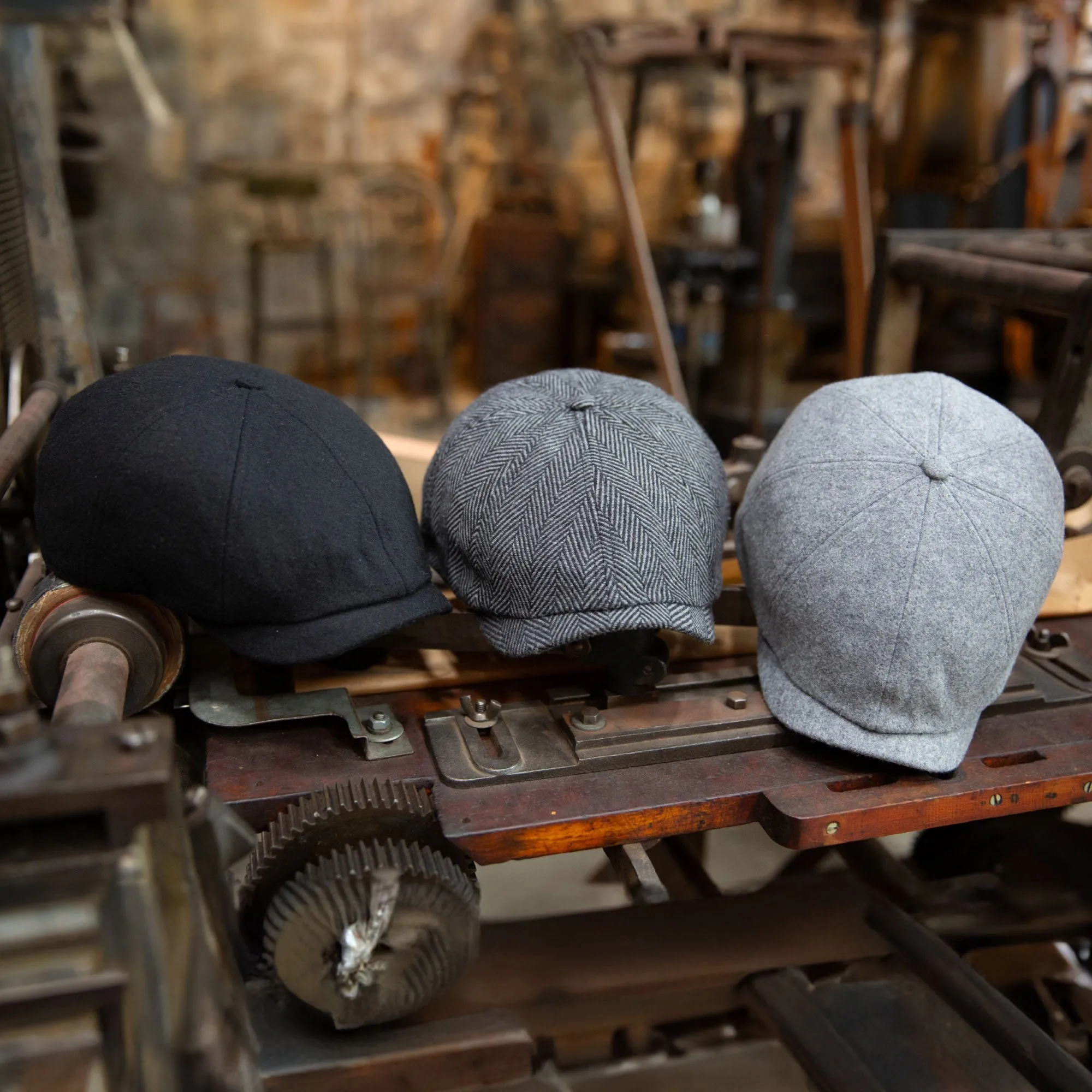 The Baker Boy Boston Scally Cap - Black