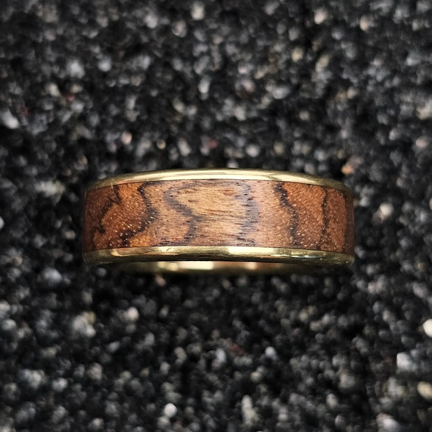 The Crown Ring (Bacote Wood & Brass Band)