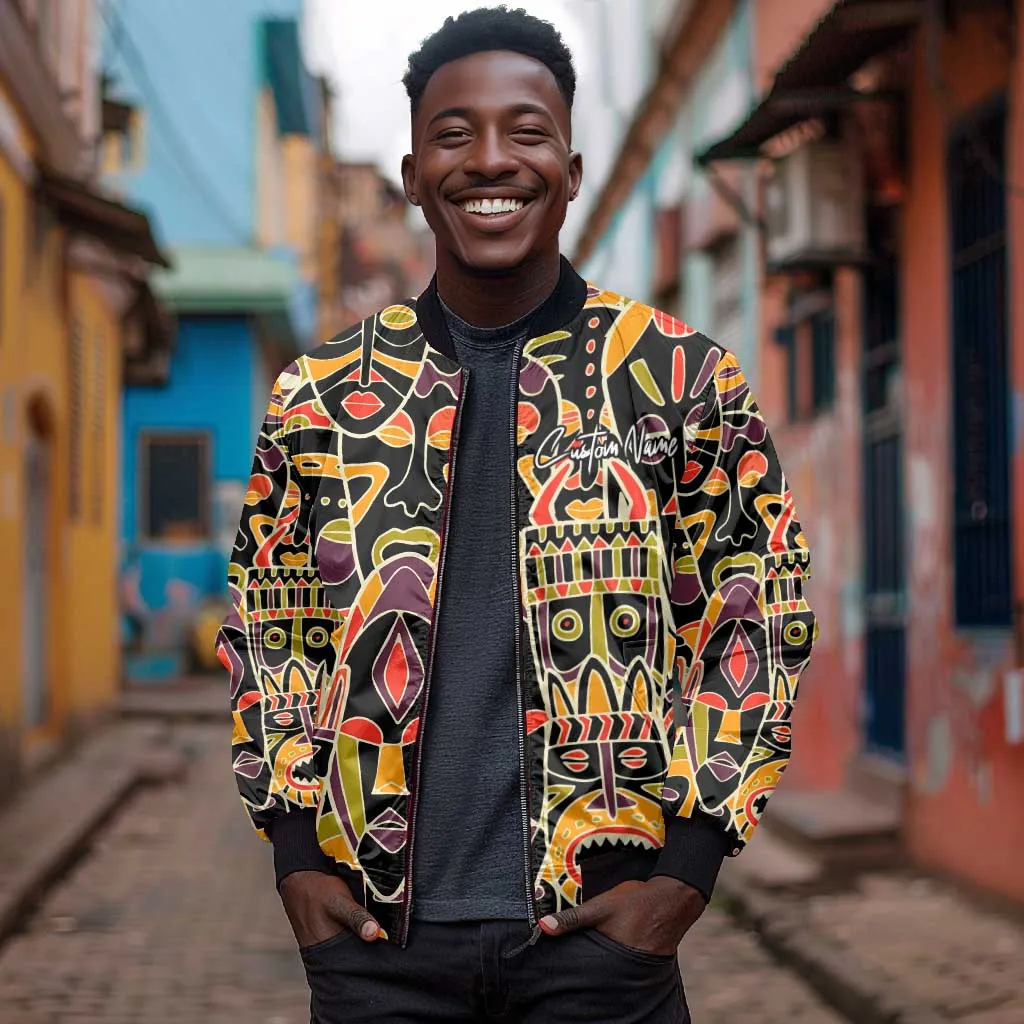 The Spirit of Africa Custom Bomber Jacket DT02
