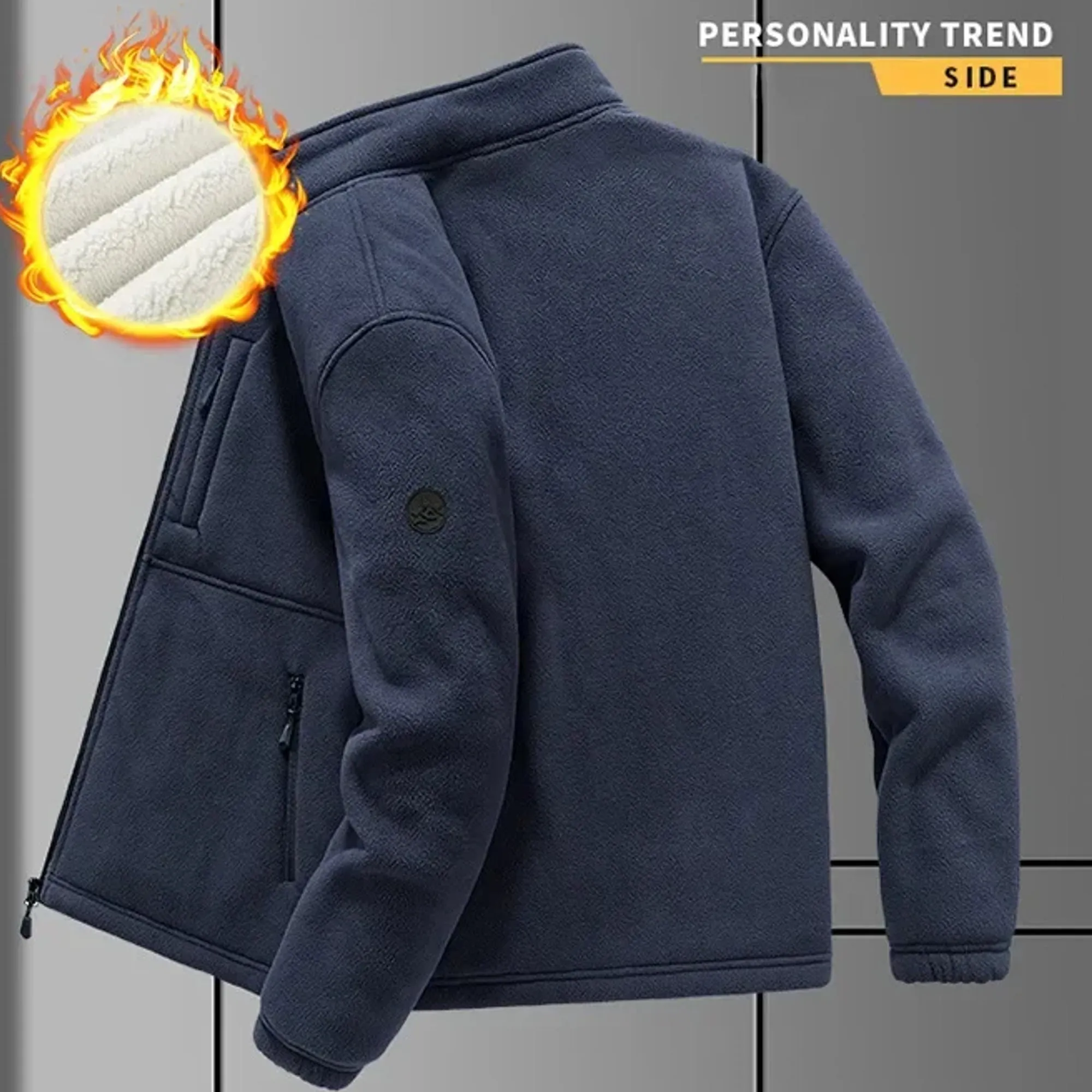 The Versatile Fleece Thick Hooded Coats for Men