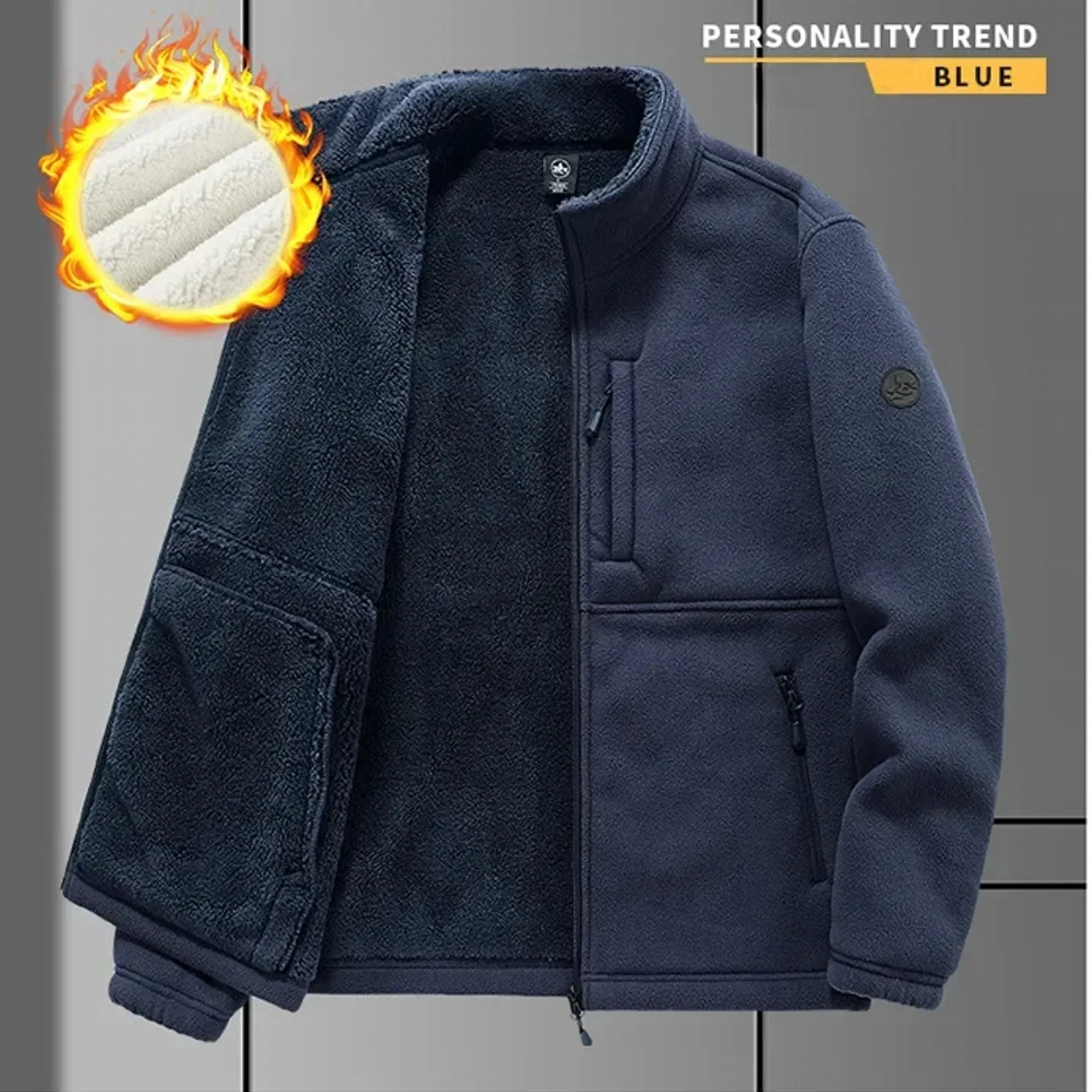 The Versatile Fleece Thick Hooded Coats for Men