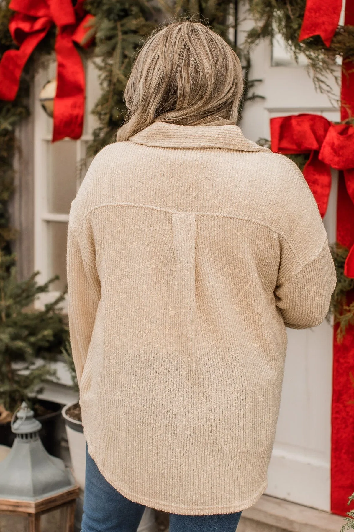 Thread & Supply Catch My Gaze Jacket- Cream