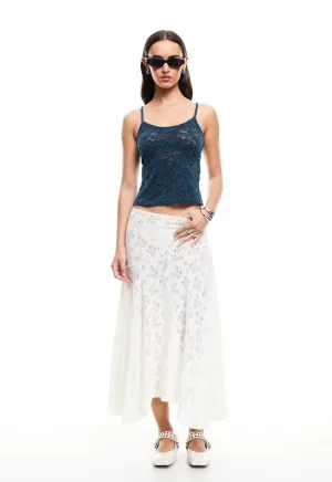 TIDAL MIDI SKIRT - FOAM