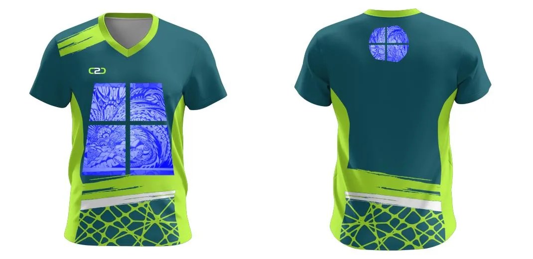 Trippin V Neck Warmup Shirt Design Your Own Custom