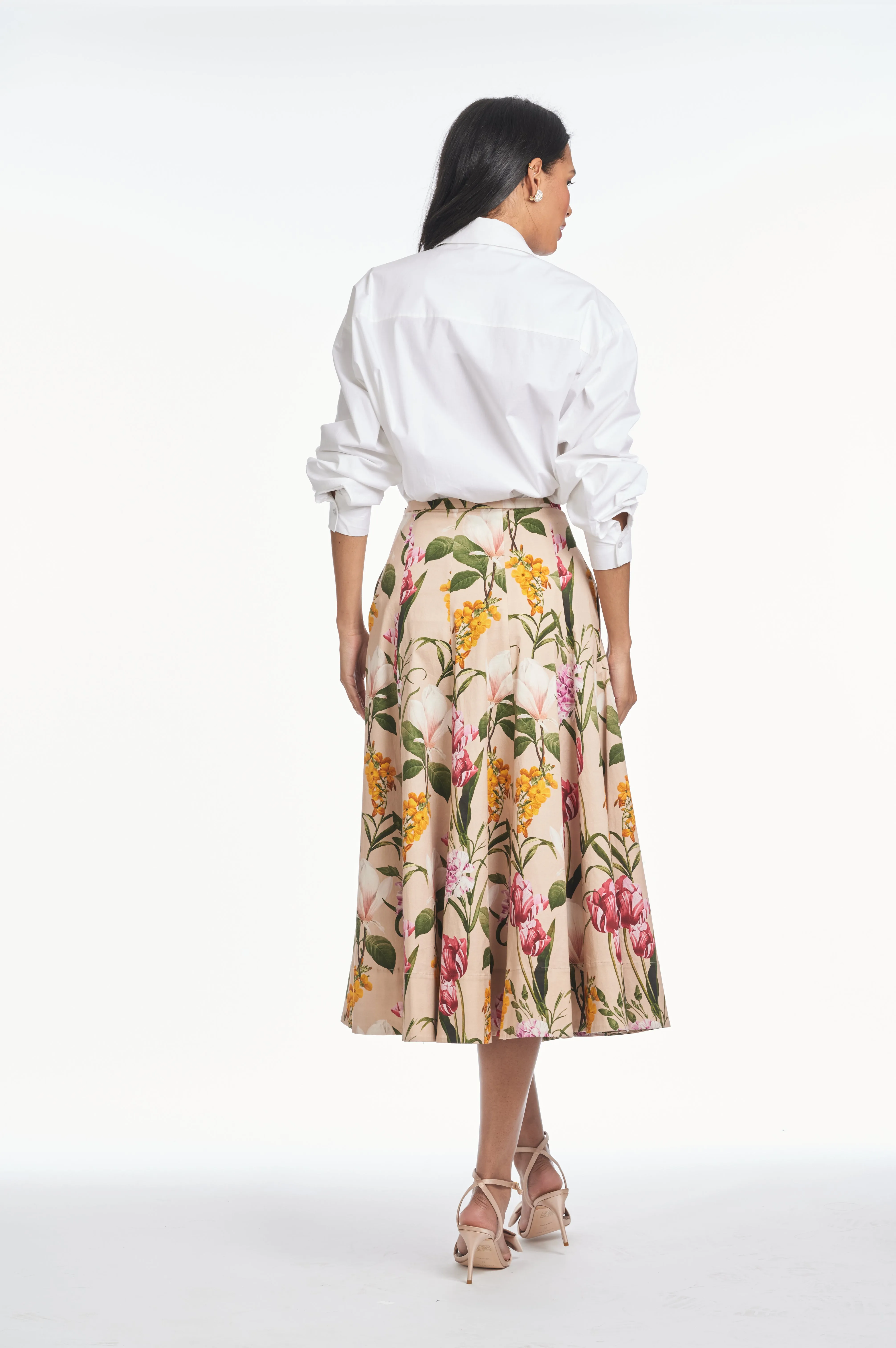 TRIXIE SKIRT - FRENCH BRISTRE BLOSSOMS