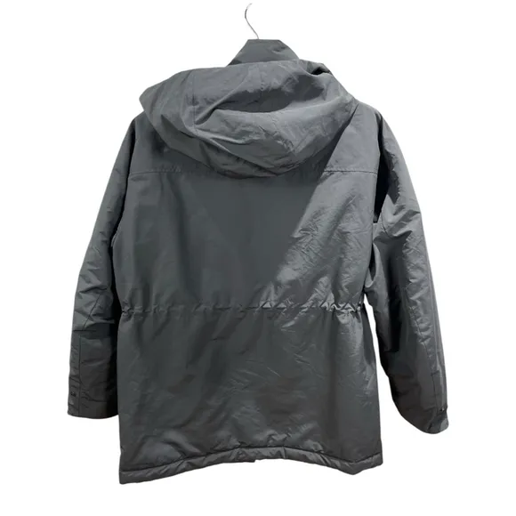 Uniqlo Black Hybrid 750   Fill RDS Certified Down Parka Coat Size L