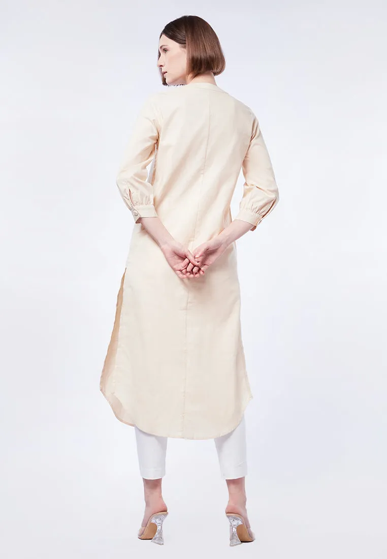 V-Neck Long Sleeve Tunic