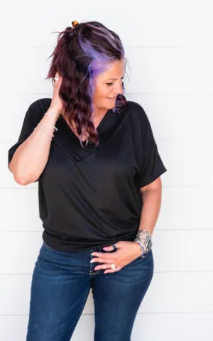 V-Neck Top - Final Sale*