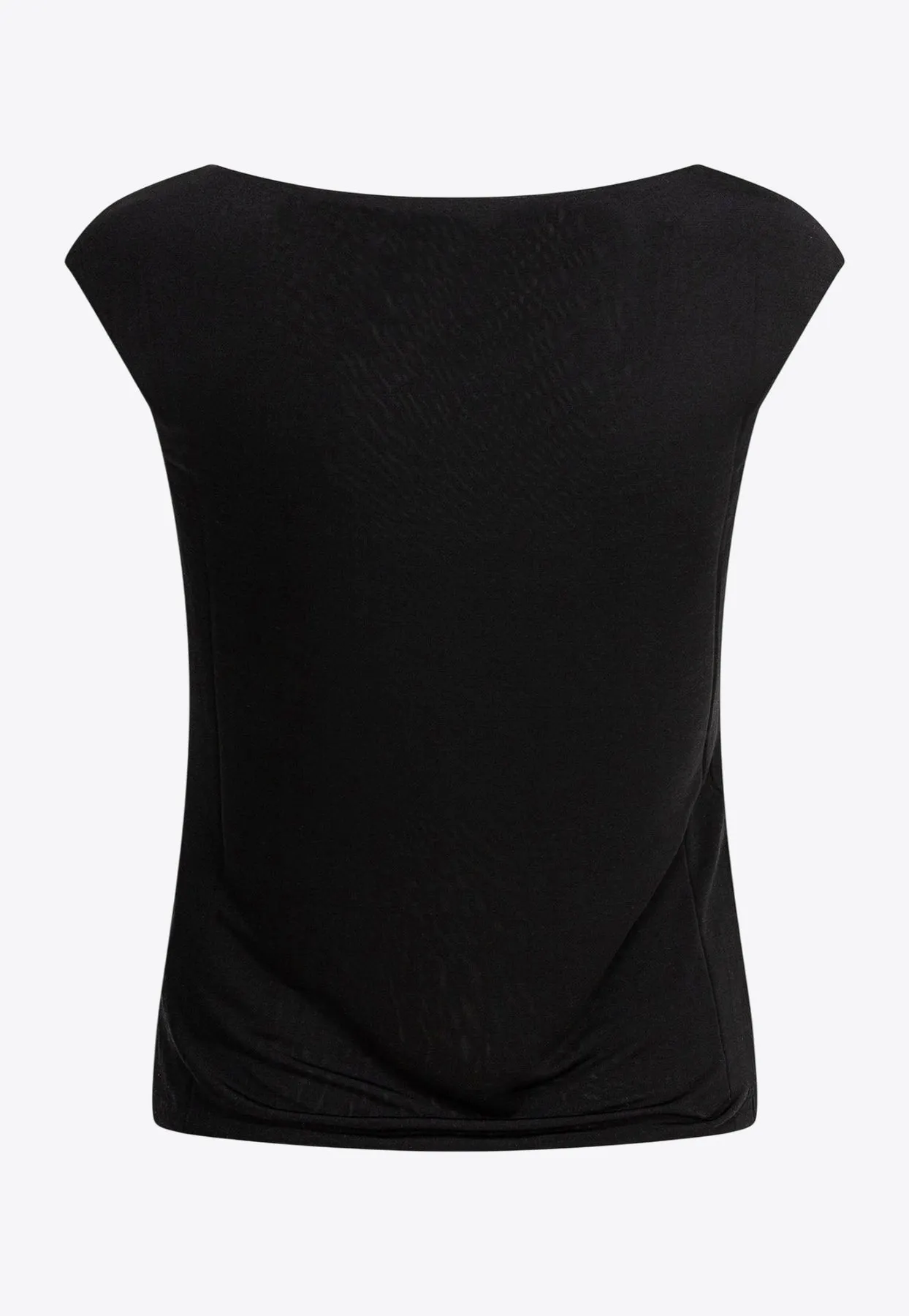 Valzer Silk V-neck Top