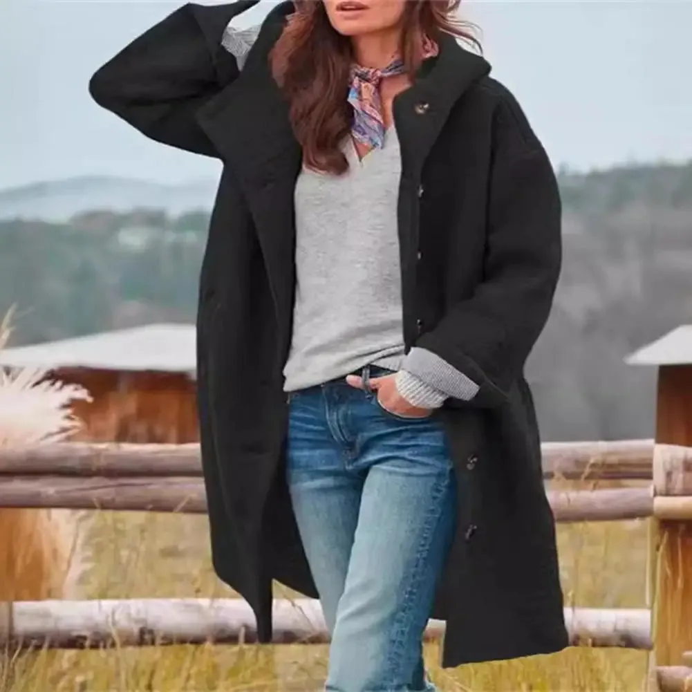 Velvée™ - Cozy Hooded Overcoat