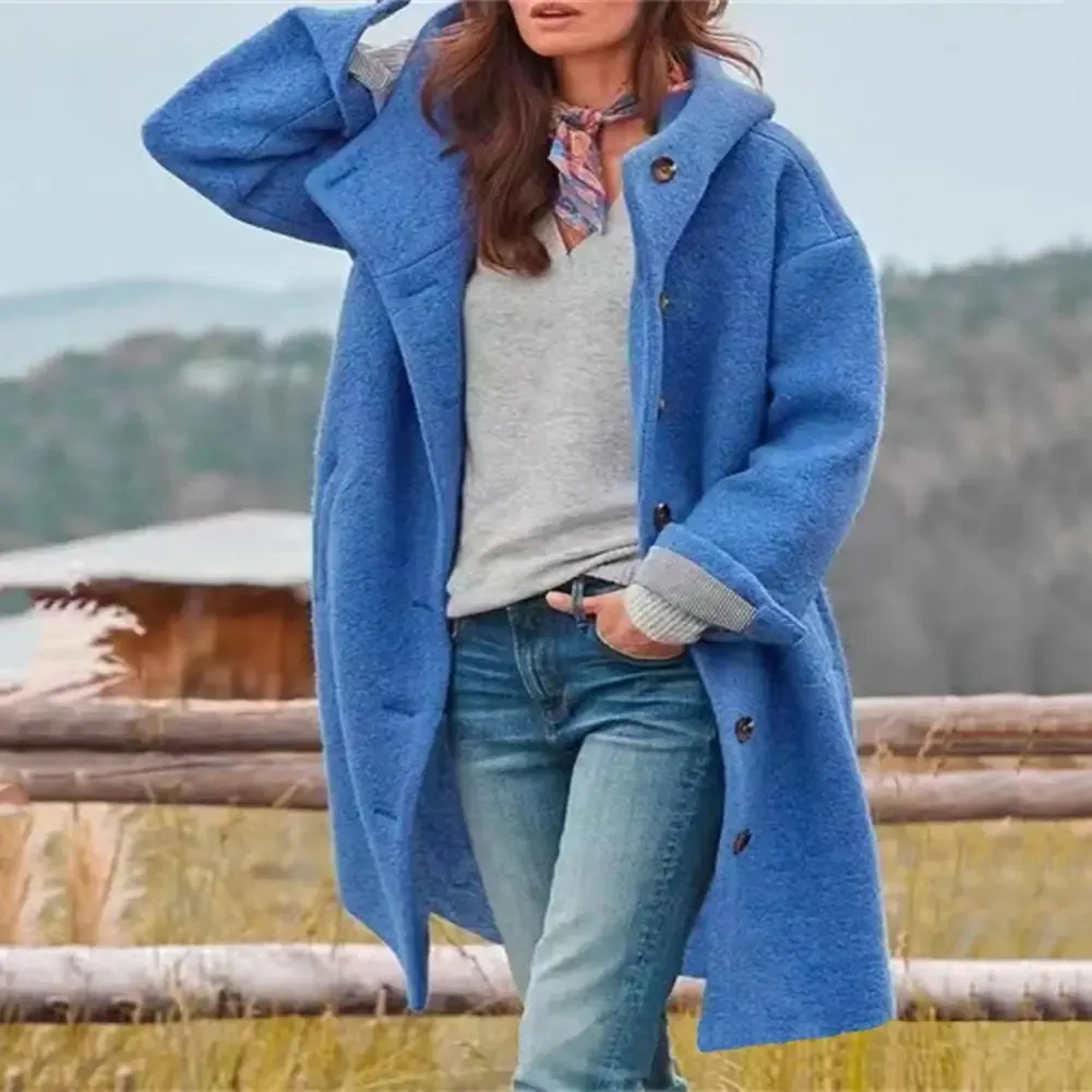 Velvée™ - Cozy Hooded Overcoat