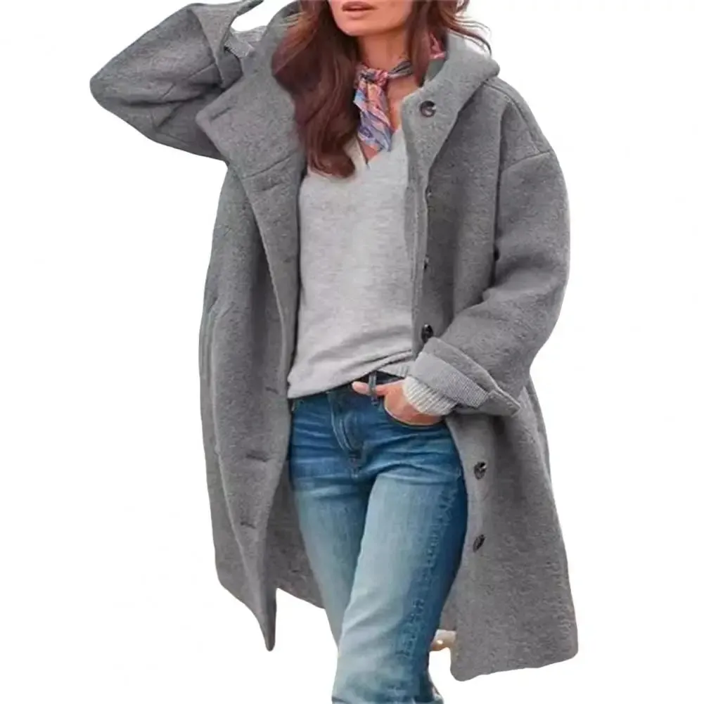 Velvée™ - Cozy Hooded Overcoat