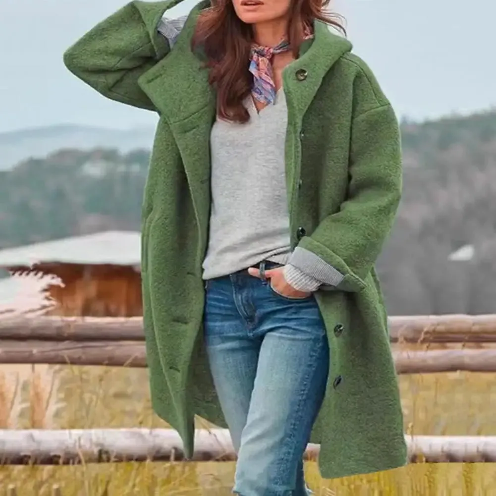 Velvée™ - Cozy Hooded Overcoat