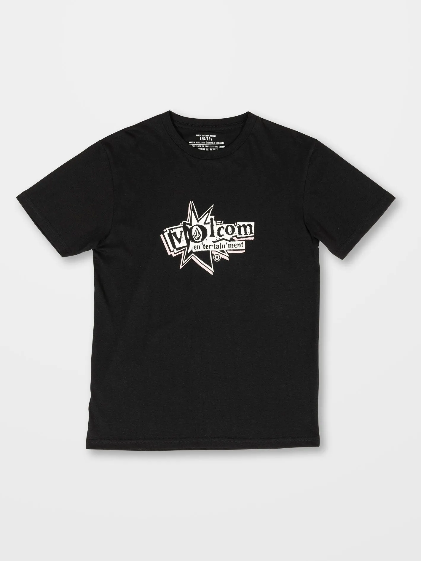 Volcom Ent T-shirt - BLACK - (KIDS)
