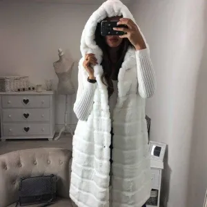 Warm Hooded Coat