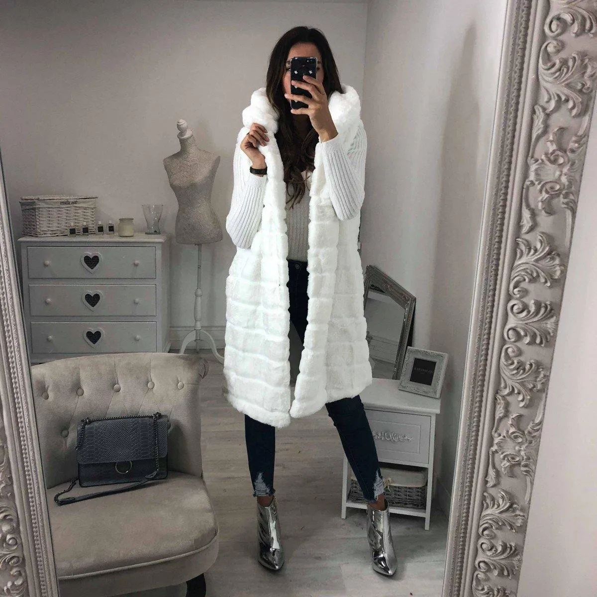 Warm Hooded Coat