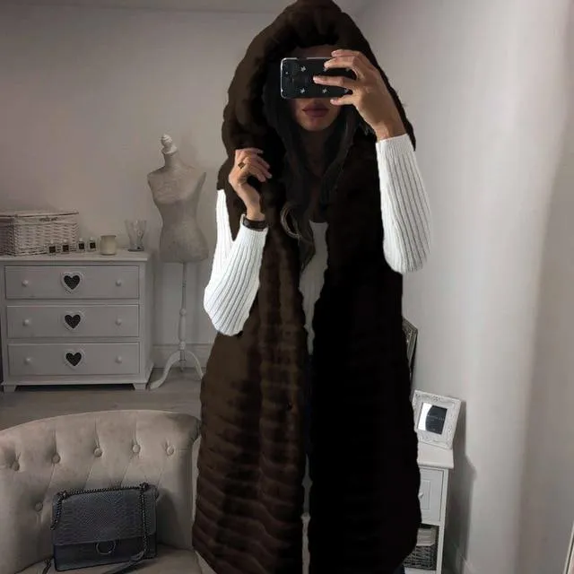 Warm Hooded Coat