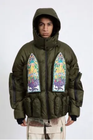 WDWxADD Down Bomber With Detachable Hood