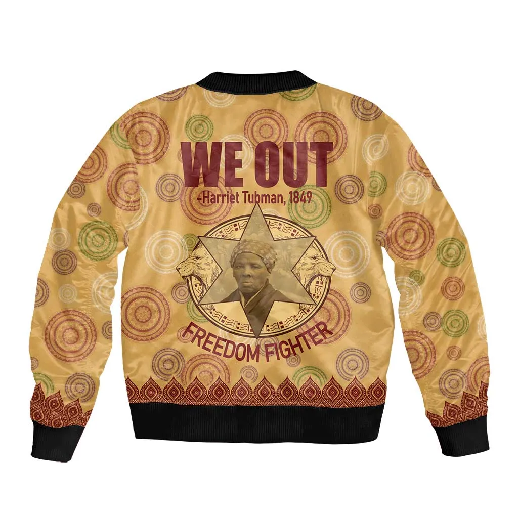 We Out 1849 African-American Bomber Jacket Harriet Tubman DT02