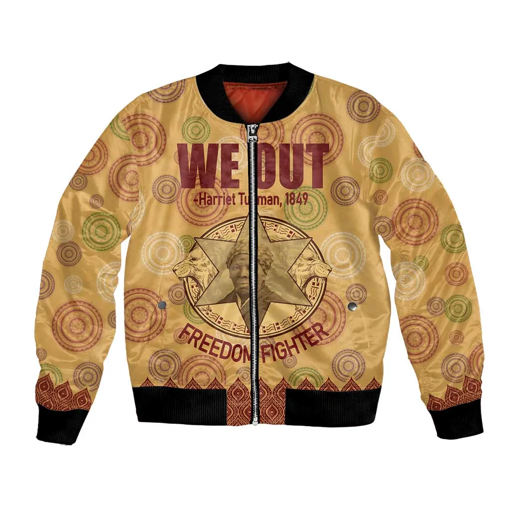 We Out 1849 African-American Bomber Jacket Harriet Tubman DT02