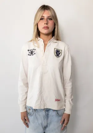 White #10 Rugby Shirt