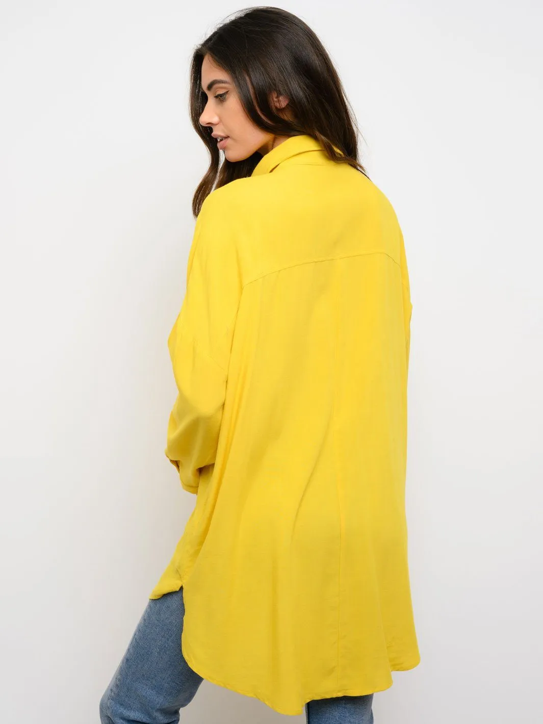 WOMEN'S BUTTON UP LONG SLEEVE TOP